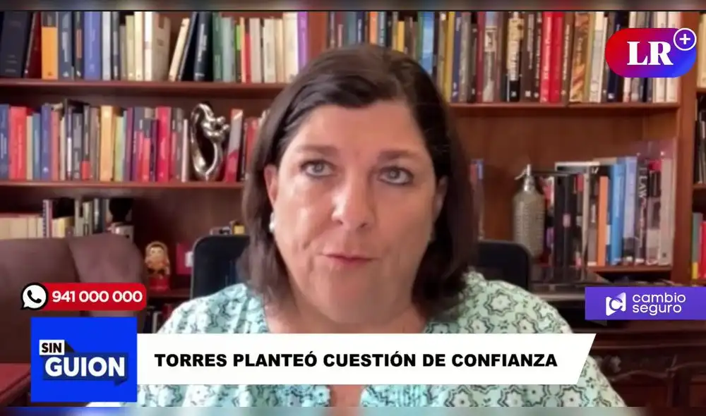 Rosa María Palacios en Sin Guion. Foto: LR+