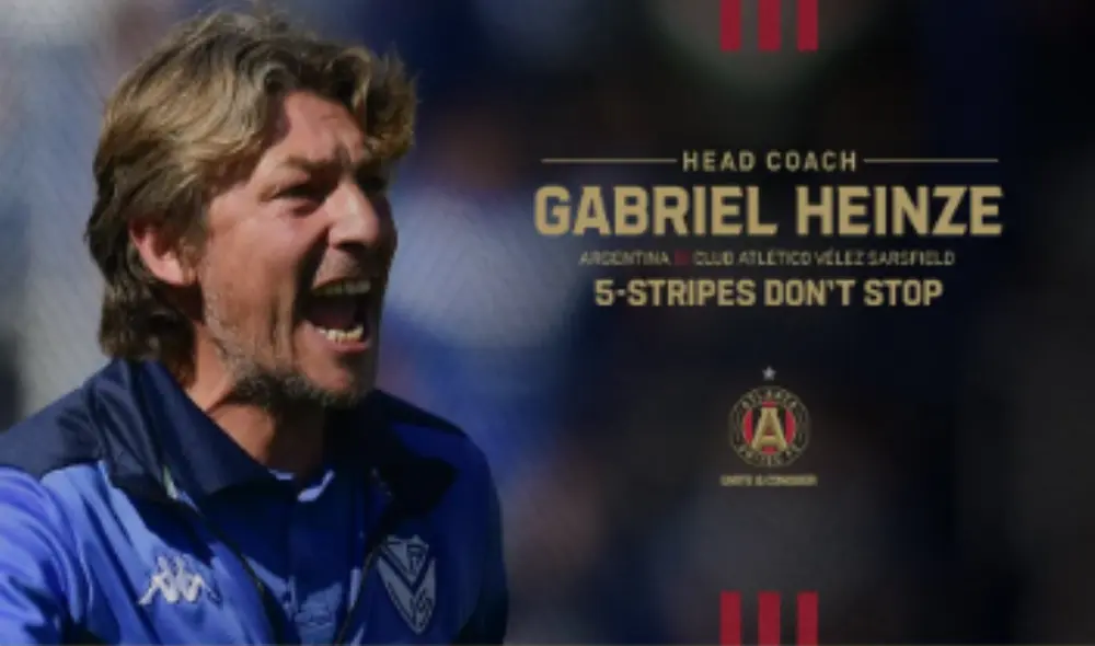 Gabriel Heinze ascendió a Argentinos Juniors. Foto: Atlanta United Gabriel Heinze ascendió a Argentinos Juniors. Foto: Atlanta United