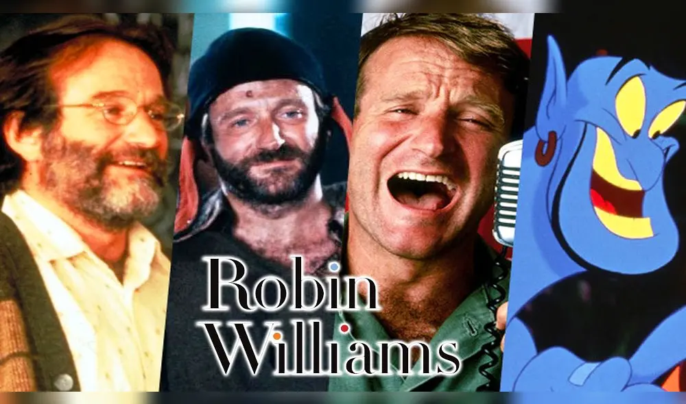Robin Williams: una estrella dentro y fuera de la pantalla. Crédito: composición
