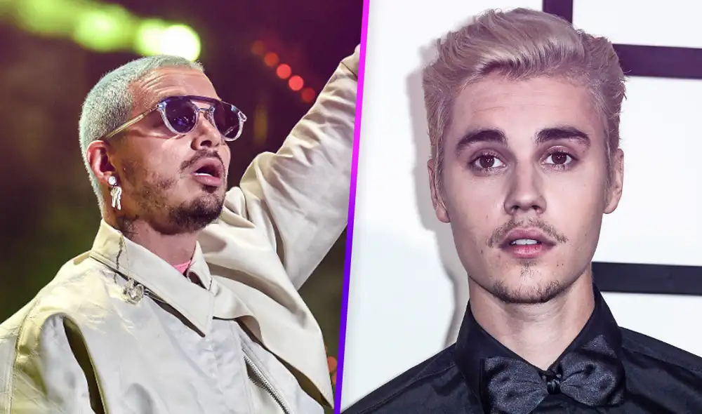 Justin Bieber y J Balvin se conocieron en el 2015. Foto: Composición.