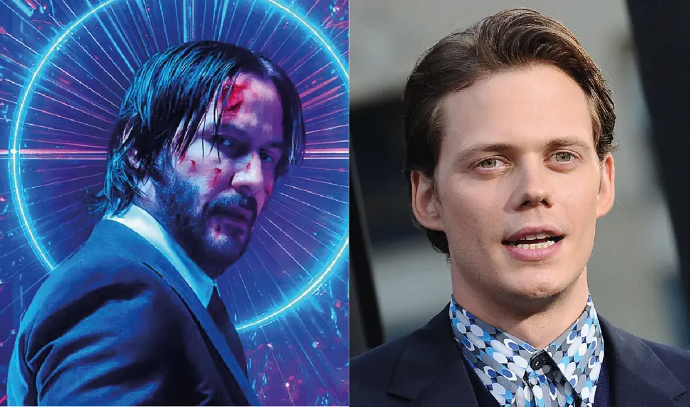 Bill Skarsgård estaría en conversaciones con Lionsgate para ser incluido en John Wick 4. Foto: composición/Lionsgate