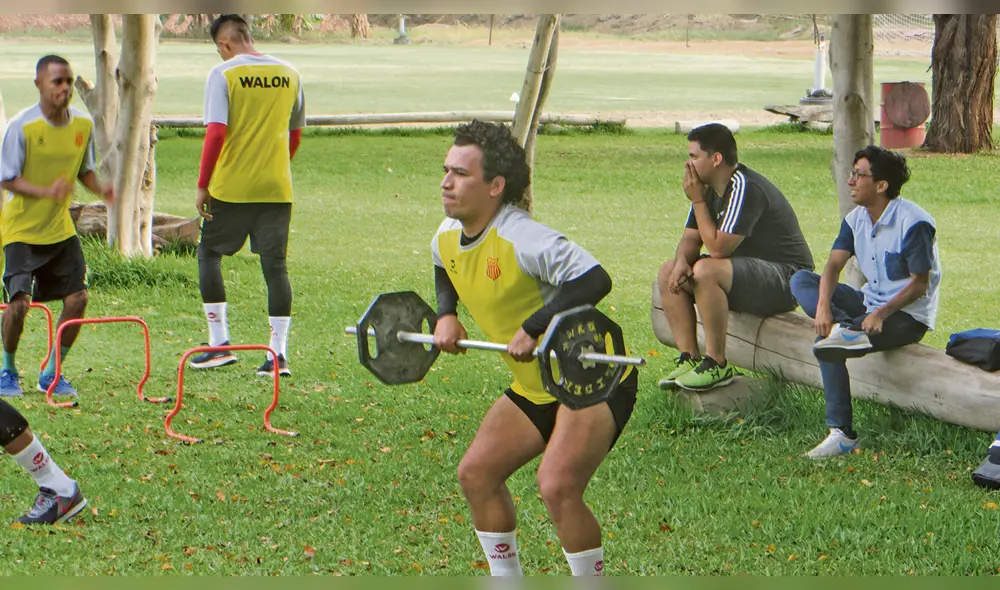 Expectativa. Gary Correa se muestra bien en la previa.