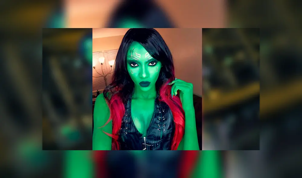 Instagram: fan de Zoe Saldaña afirma que es más sexy que ella y luce atrevido cosplay de Gamora [FOTOS] 