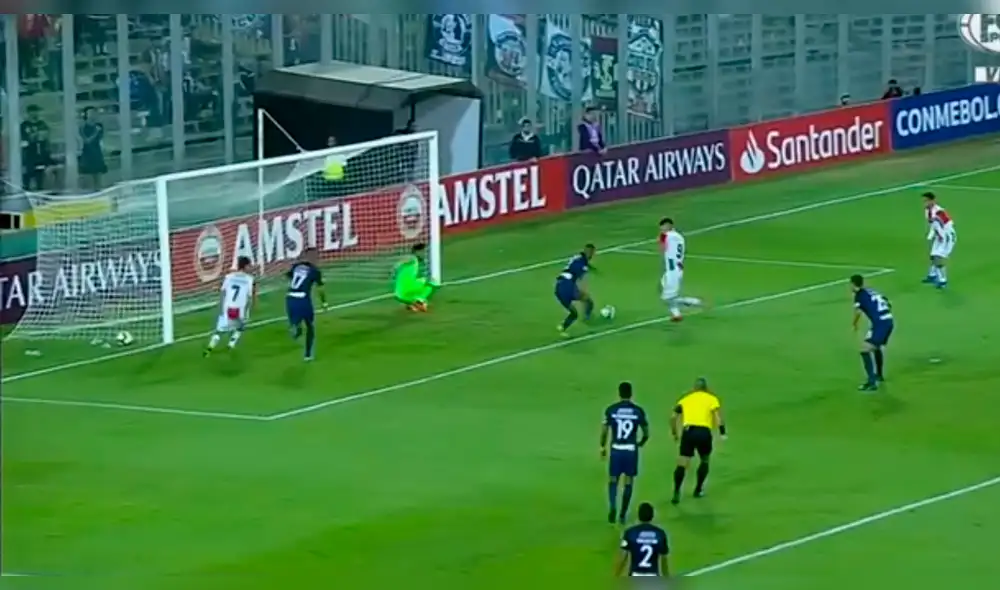 Alianza vs Palestino: desatención en la defensa 'íntima' terminó en el gol de Passerini 