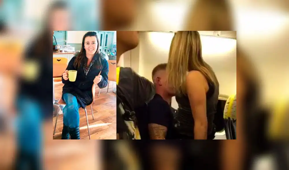 En YouTube, la tragedia que vive mujer tras ser captada teniendo sexo con desconocido en avión 