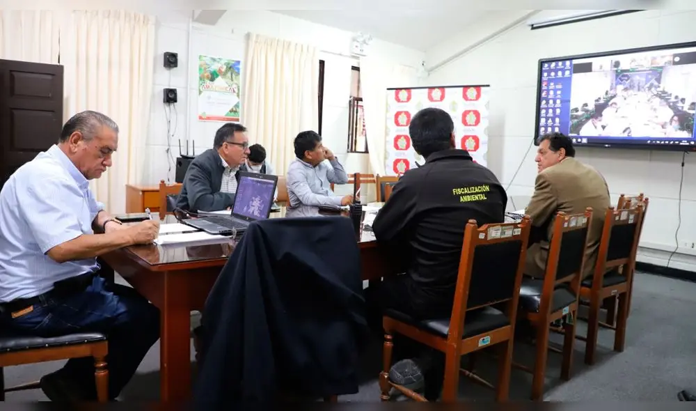 Gobernador regional de Amazonas Oscar Altamirano