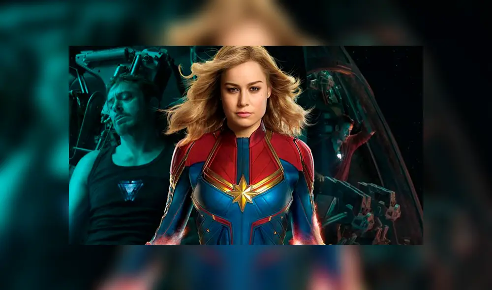 Avengers Endgame: Capitana Marvel luce como la sucesora de Iron Man en nueva imagen
