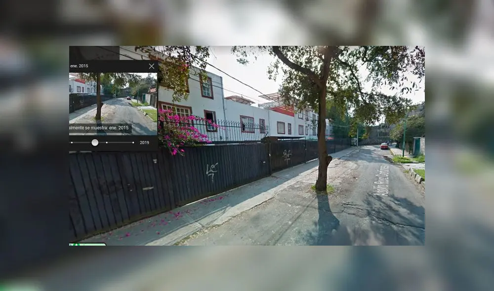 Desliza las imágenes para ver la increíble escena que captó este joven en México con el famoso navegador. Foto: Google Maps