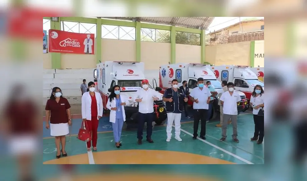Con nuevas ambulancias se espera atención oportuna en Sullana Con nuevas ambulancias se espera atención oportuna en Sullana