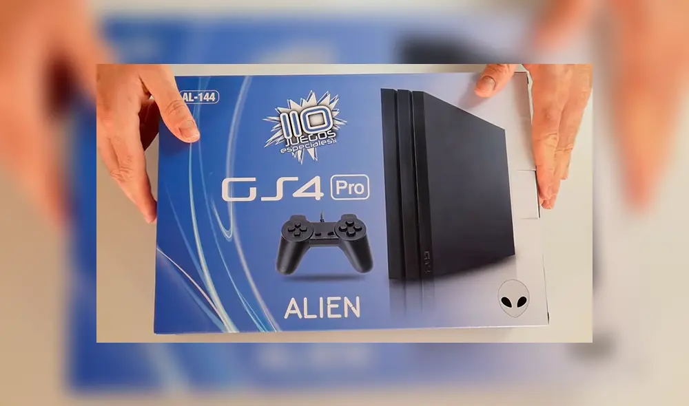 Conoce la GSS4, la copia china de la actual PlayStation 4.