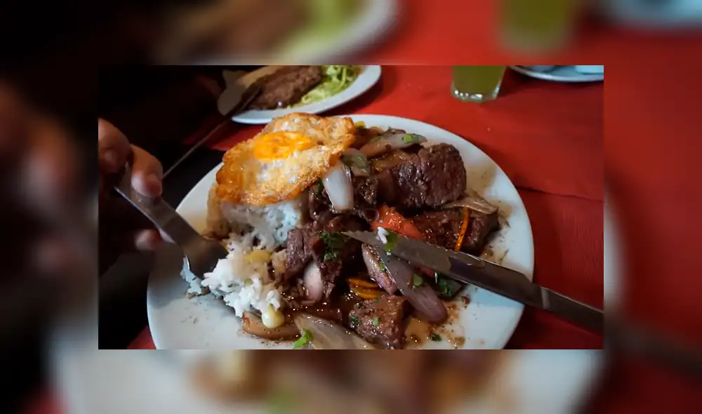 Video es viral en YouTube. El precio de este lomo saltado genero controversia en las redes sociales, debido a que algunos lo consideran excesivo. ¿Tú qué opinas? Foto: Captura.