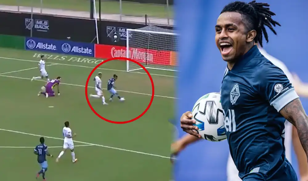 Yordy Reyna anotó gol en la Vancouver Whitecaps vs. Chicago Fire.