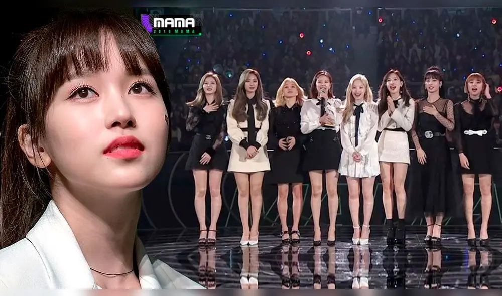 MINA estuvo junto a sus compañeras de TWICE en los Mnet Asian Music Awards  2019.