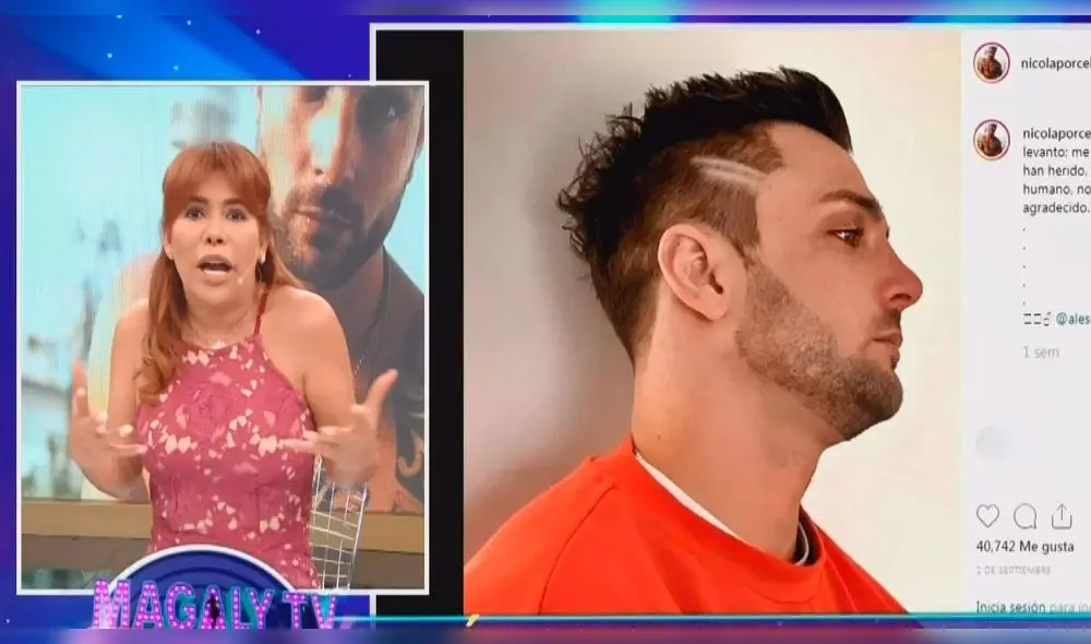 Magaly Medina y Nicola Porcella Magaly Medina y Nicola Porcella