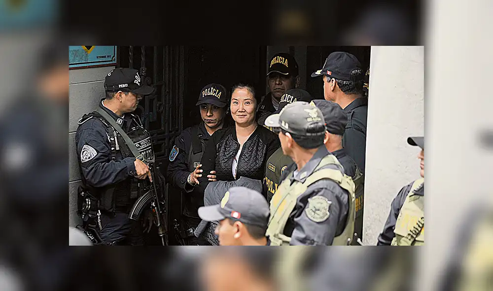 Fiscal José Domingo Pérez interroga a Keiko Fujimori por nueva versión sobre aportes