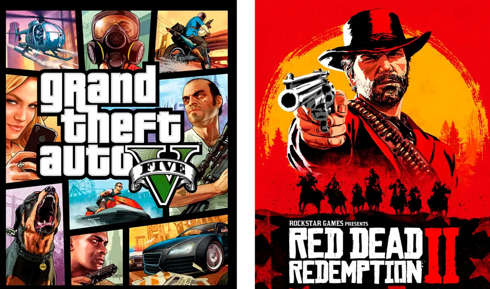 GTA V y Red Dead Redemption II se podrá jugar en PS5 de manera física o digital. Foto: Rockstar GTA V y Red Dead Redemption II se podrá jugar en PS5 de manera física o digital. Foto: Rockstar