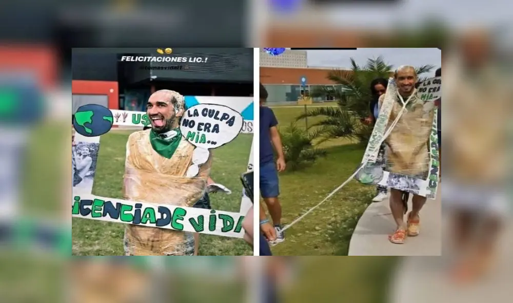 Estudiante que se burló de los feminicidios en su graduación tendrá que rehacer su tesis y tomar clases de enfoque de género Estudiante que se burló de los feminicidios en su graduación tendrá que rehacer su tesis y tomar clases de enfoque de género