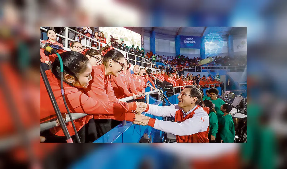 Autoridad. El presidente Vizcarra inauguró los JDEN 2019. Autoridad. El presidente Vizcarra inauguró los JDEN 2019.