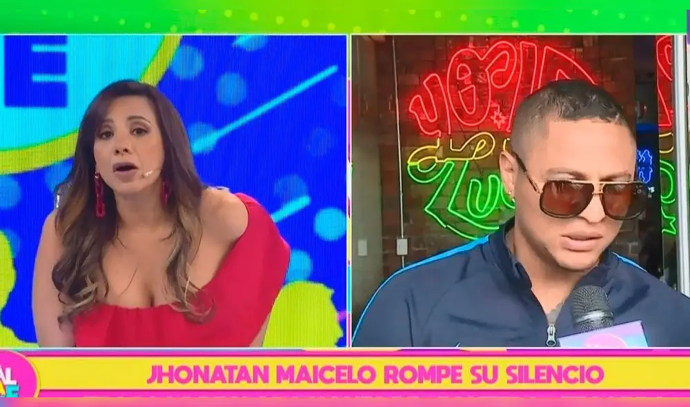 Mónica Cabrejos y Jonathan Maicelo