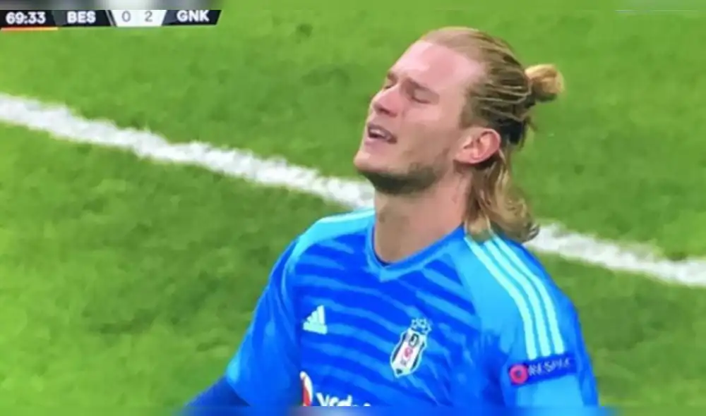 Europa League: Loris Karius y el ‘blooper’ que le costó el partido al Besiktas en Turquía [VIDEO]