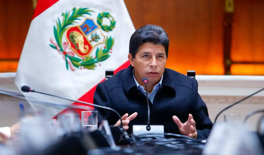Pedro Castillo. Foto: Presidencia