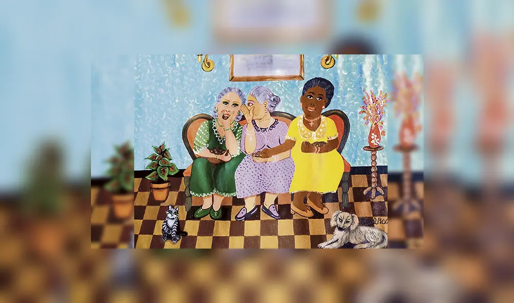 “El chisme”. De Teresita Sánchez (Cuba). “El chisme”. De Teresita Sánchez (Cuba).