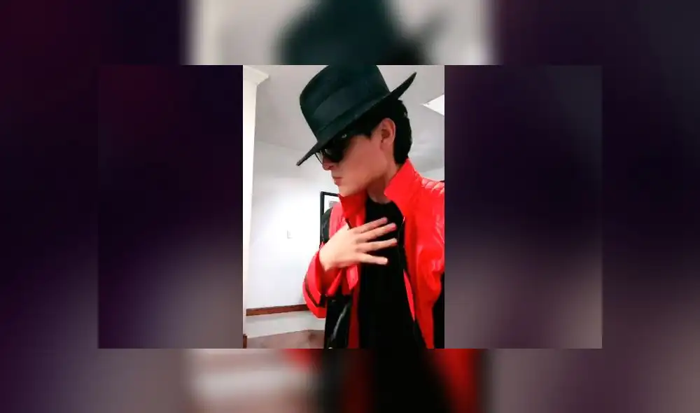 Desliza las imágenes para ver la increíble coreografía que hizo este talentoso joven peruano al ritmo de Michael Jackson. Foto: Bruce Paz/TikTok