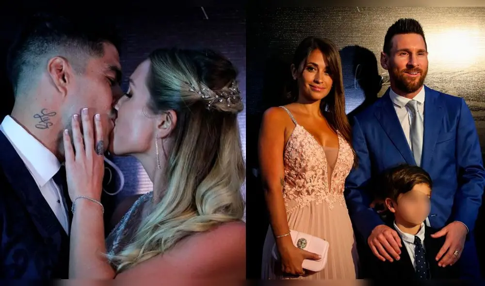 Antonella Roccuzzo y Lionel Messi Antonella Roccuzzo y Lionel Messi