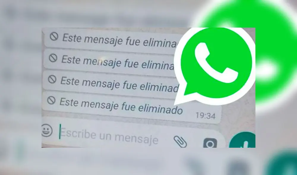 Gracias a un método secreto, puedes saber el mensaje eliminado que te envió un amigo al WhatsApp.