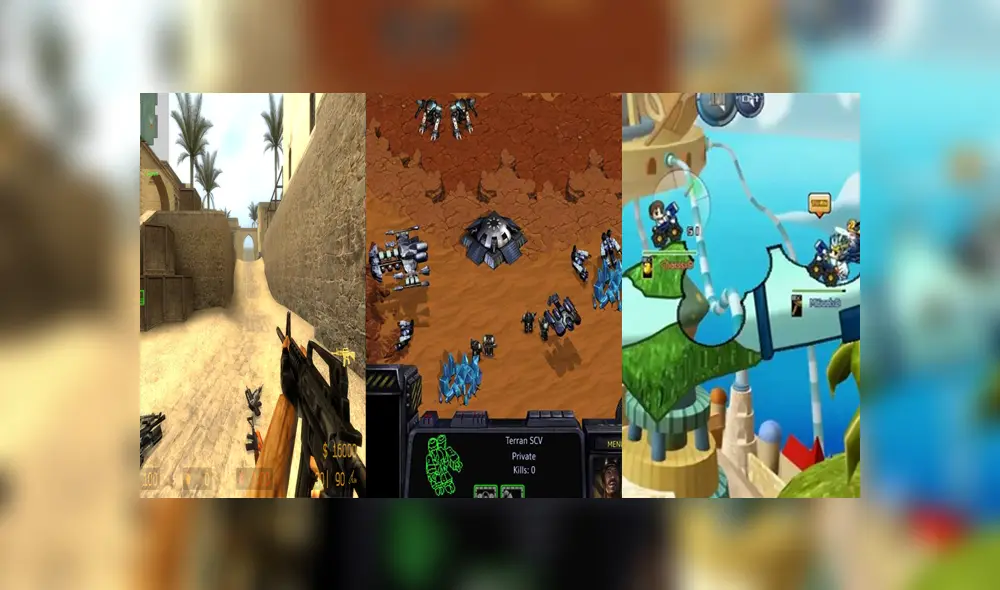 Desliza para conocer los videojuegos más populares en las cabinas de Internet. Foto: Captura. Desliza para conocer los videojuegos más populares en las cabinas de Internet. Foto: Captura.