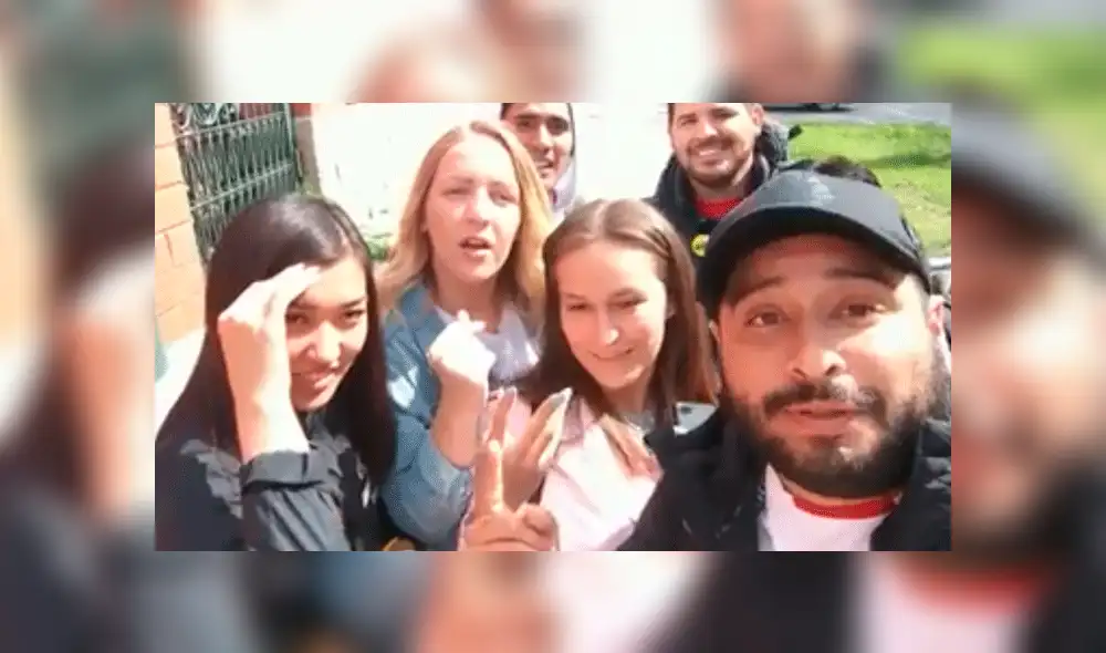 Facebook: aplauden el gesto de Junior Silva con rusas tras escándalo de peruano [VIDEO] 