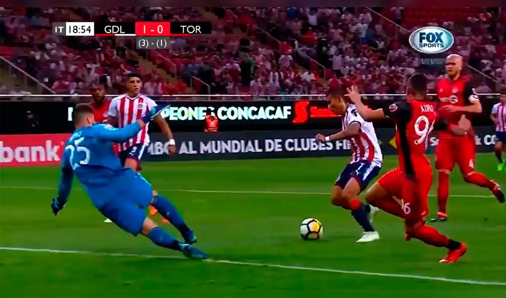 Chivas vs Toronto FC: el golazo de Pineda para el 1-0 parcial por la final de la Concachampions [VIDEO]