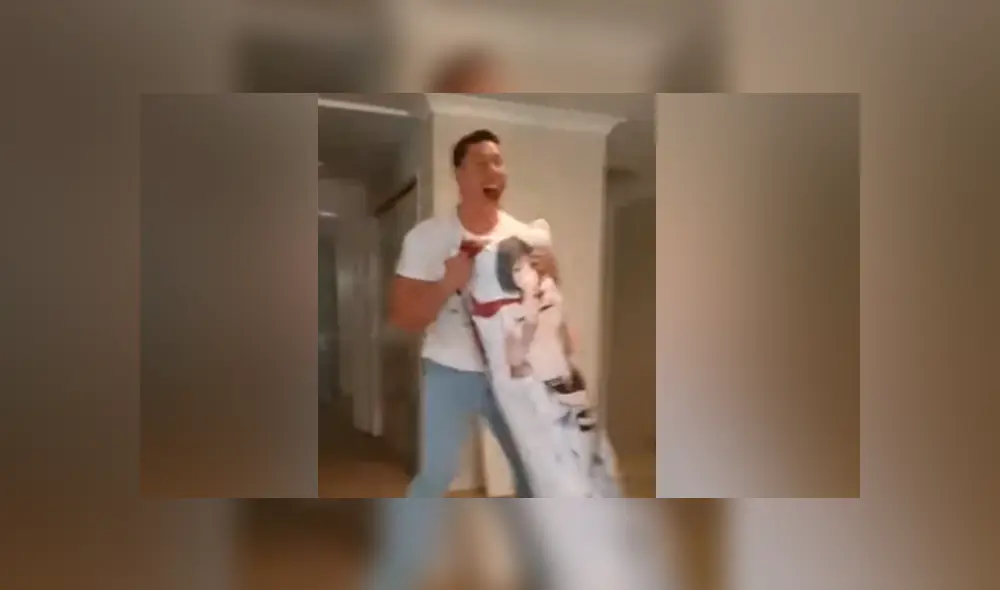 Desliza para ver los momentos más divertidos del video que se hizo viral en Facebook.