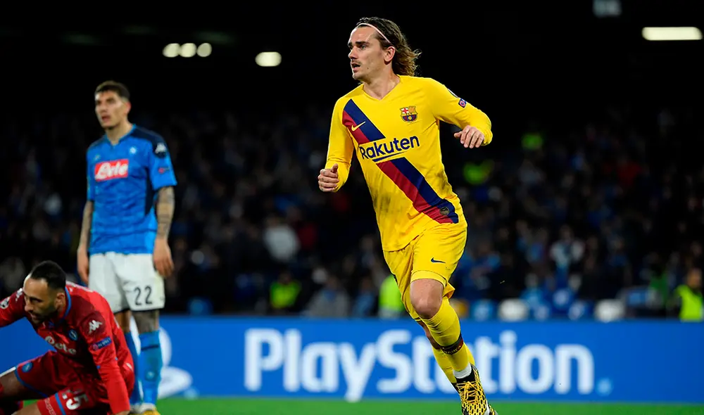 Griezmann puso el 1-1 para el FC Barcelona. (Créditos: AFP) Griezmann puso el 1-1 para el FC Barcelona. (Créditos: AFP)