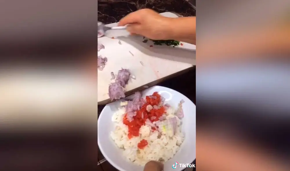 Desliza las imágenes para conocer los pasos para preparar este exquisito alimento peruano. Foto: captura de TikTok/cocinaconmilaymari