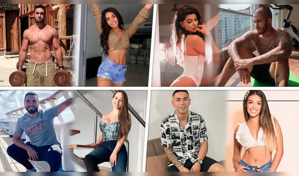 Los efectos de la cuarentena habría ocasionado que estas parejas anunciaran el fin de su romance. Fotos: composición Instagram Los efectos de la cuarentena habría ocasionado que estas parejas anunciaran el fin de su romance. Fotos: composición Instagram