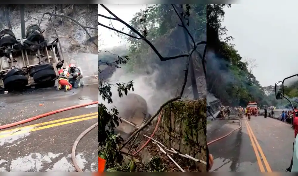 El incendio afectó a un poco de la vegetación cercana, a una Institución Educativa y dos viviendas.
