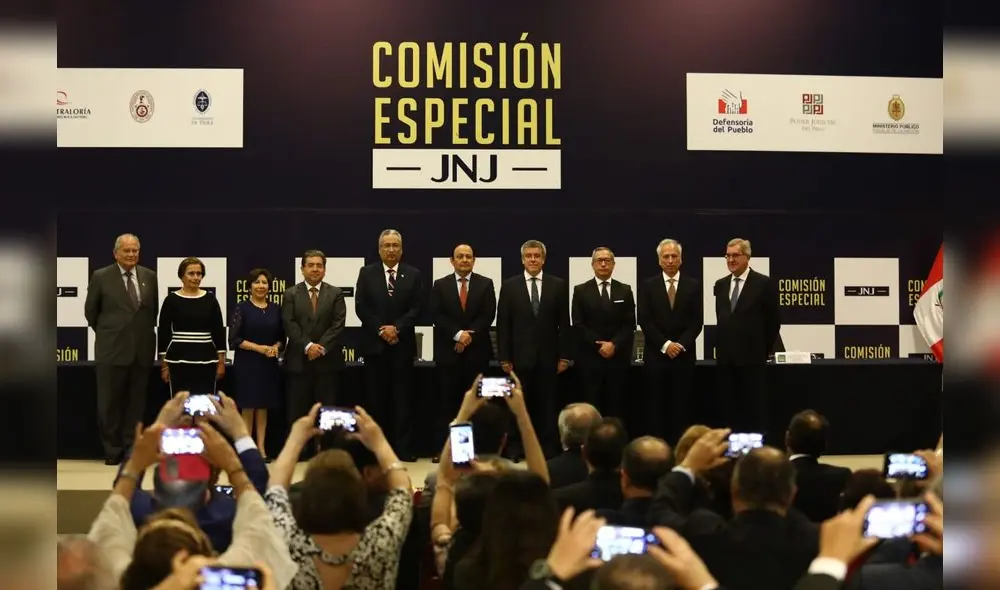 Juramentación de la JNJ Foto: La República