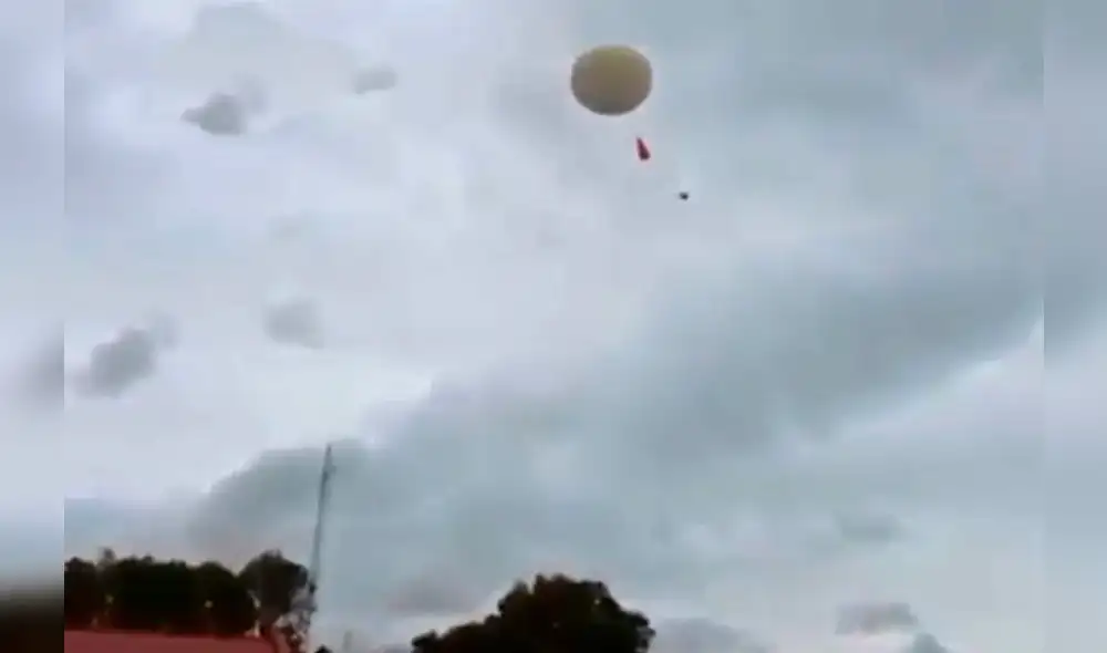 NASA: paquete cae del cielo y genera pánico [FOTOS]