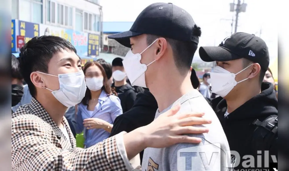 BTOB Sungjae y Hyunsik, Jinho PENTAGON, servicio militar