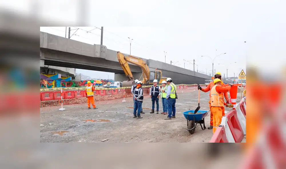 Inician obras de reemplazo definitivo de colector Canto Grande, en San Juan de Lurigancho. Foto: Difusión