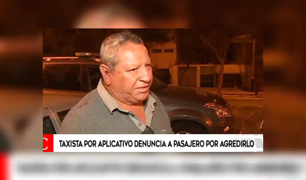 Taxista denuncia que fue agredido por pasajero porque se demoró en recogerlo