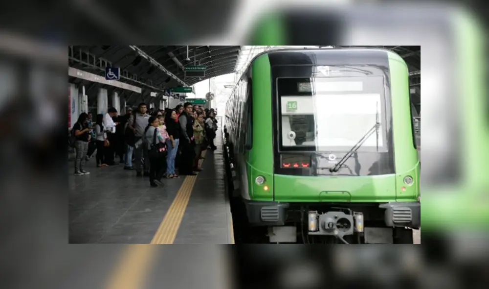 La Línea 1 volvió a recomendar a usuarios a mantener la distancia en las estaciones y trenes. (Foto: Difusión) La Línea 1 volvió a recomendar a usuarios a mantener la distancia en las estaciones y trenes. (Foto: Difusión)