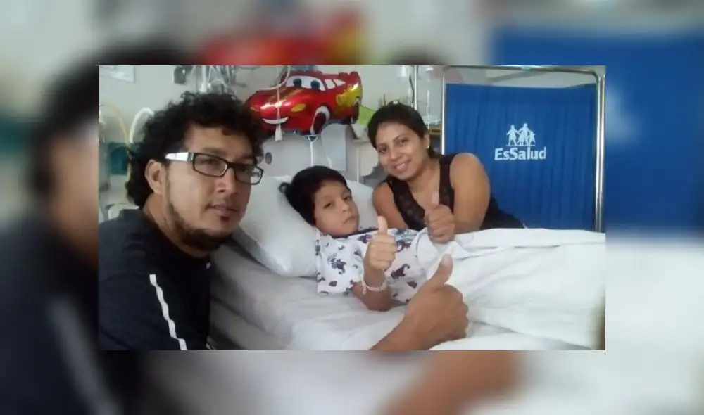 Lambayeque: médicos salvan vida de un niño que se tragó un silbato