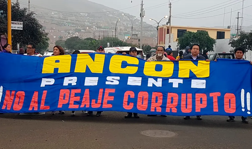 Marcha peaje