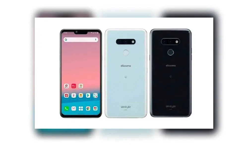 Este teléfono de LG tiene una pantalla de 6.1 pulgadas. Este teléfono de LG tiene una pantalla de 6.1 pulgadas.