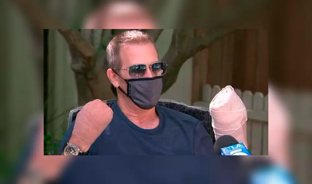 Gregg Garfield compartió al mundo su trágica historia como una advertencia para que tomen en serio al virus. Foto: Captura Gregg Garfield compartió al mundo su trágica historia como una advertencia para que tomen en serio al virus. Foto: Captura