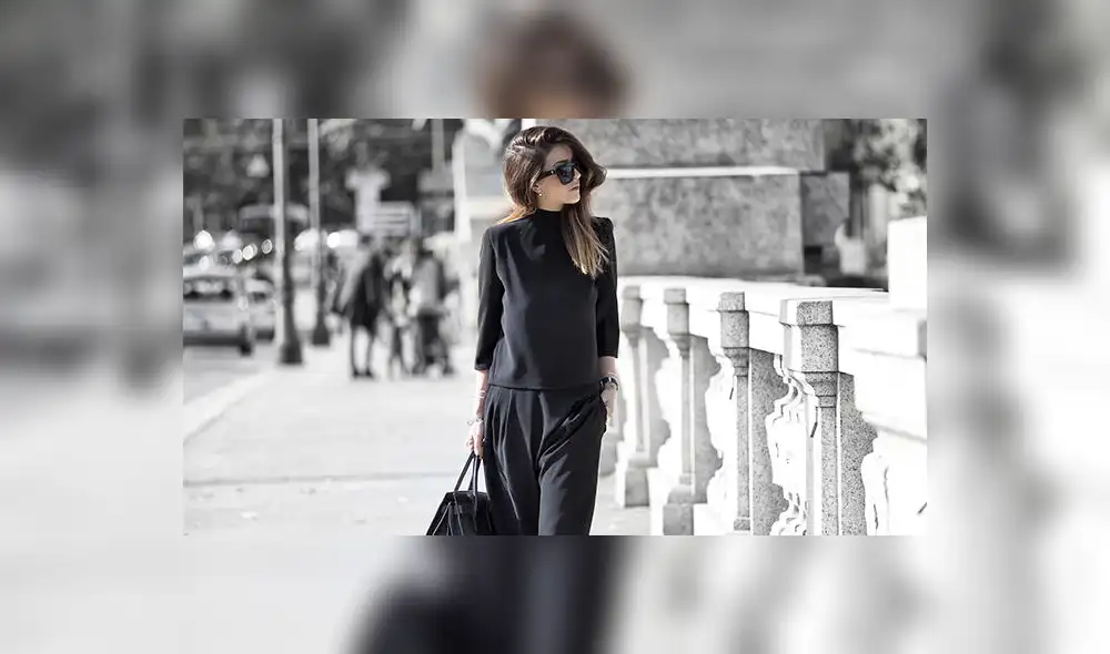 Mira los errores que puedes estar cometiendo cuando usas un look total black