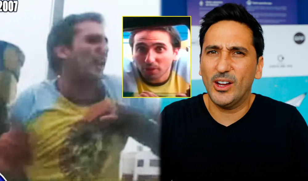 César Ritter fue ampayado ebrio por Magaly Medina en 2007. Foto: captura ATV / La República César Ritter fue ampayado ebrio por Magaly Medina en 2007. Foto: captura ATV / La República