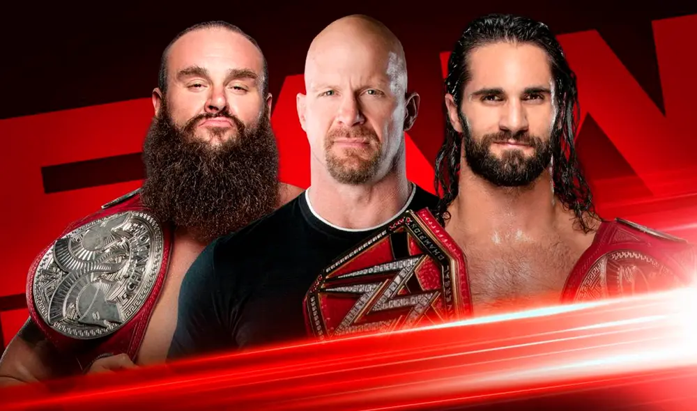 "Stone Cold" Steve Austin moderará la firma del contrato del Campeonato Universal entre Seth Rollins y Braun Strowman.